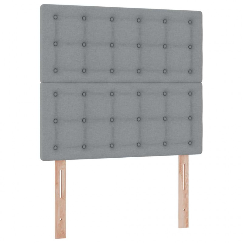 Łóżko z miejscem na przechowywanie i materacem 90 x 200 cm