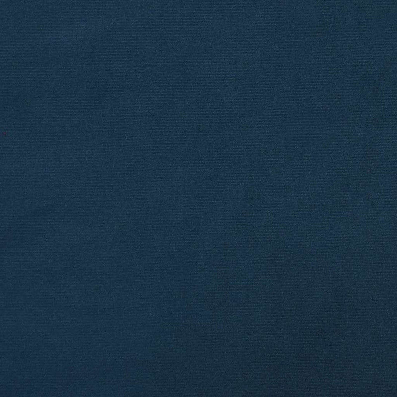 2-osobowa kanapa, niebieska, tapicerowana aksamitem