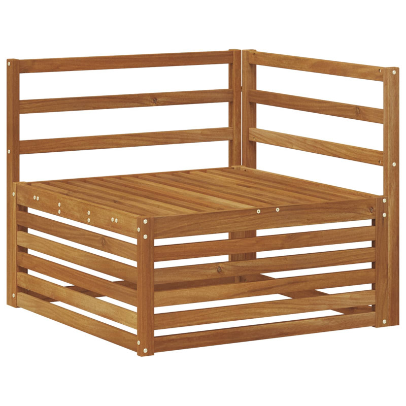 Zestaw sof na zewnątrz 6 Sztuka Naturalny Lite Drewno Akacji