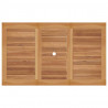 Zestaw do jadalni w ogrodzie 7 pcs Naturalny Lite Drewno Akacji