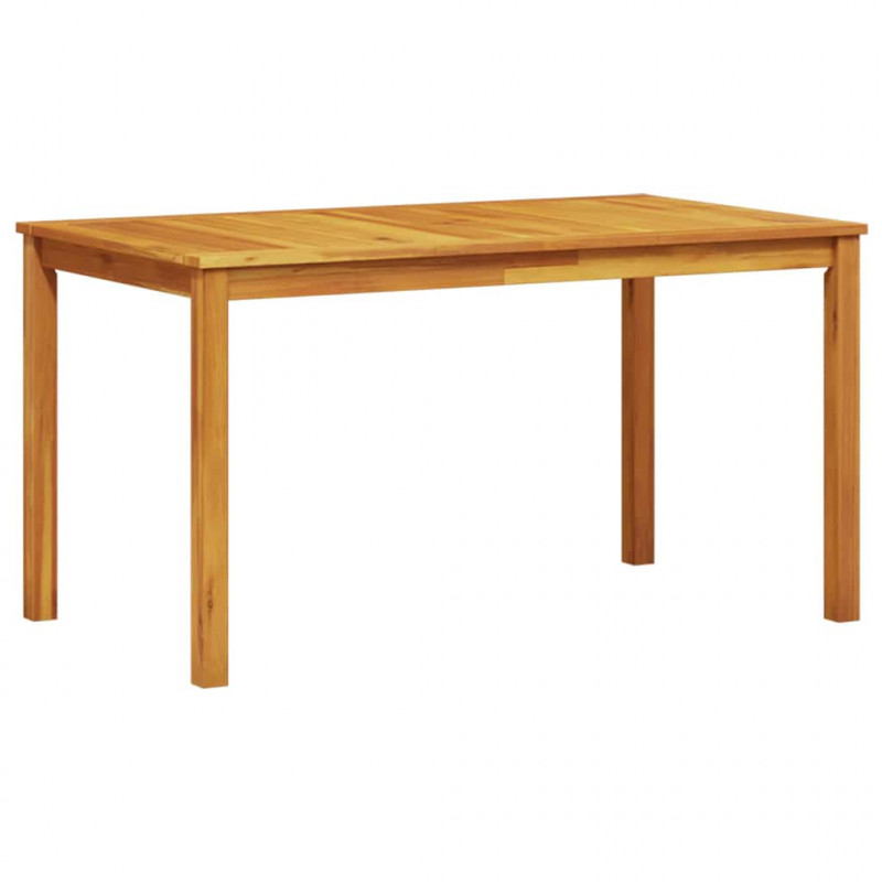 Zestaw do jadalni w ogrodzie 5 pcs Brązowy Lite Drewno Akacji