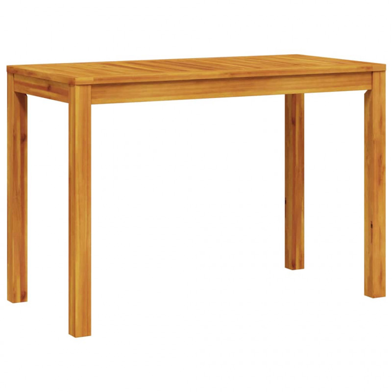 Zestaw do jadalni w ogrodzie 3 pcs Brązowy Lite Drewno Akacji