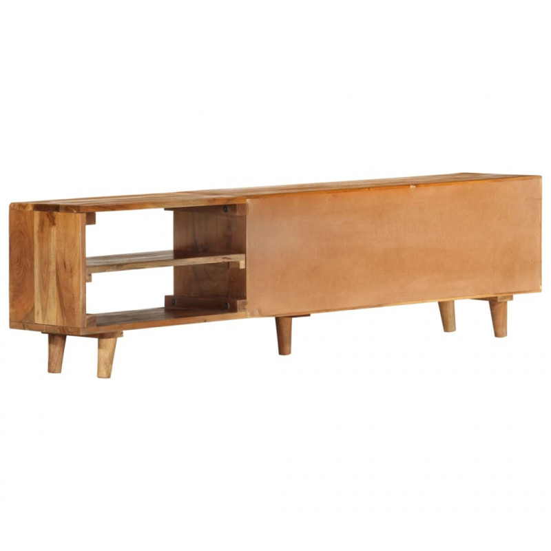 Szafka pod TV, akacja w miodowym kolorze, 140x30x40 cm