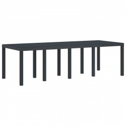 Stół Ogrodowy Antracyt 250 x 100 x 73 cm polirattan