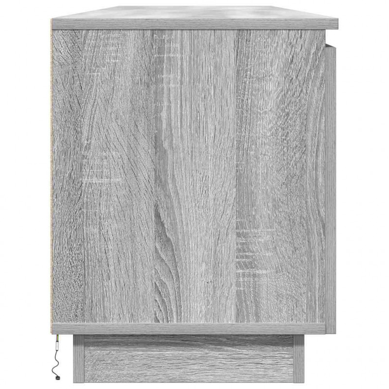 Szafka pod telewizor Szary Sonoma 180 x 38 x 49 cm