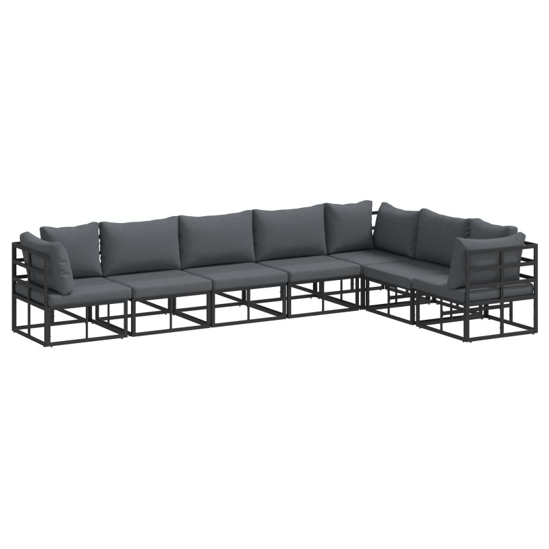 Zestaw Sof na Ogród z poduszką 7 pcs
