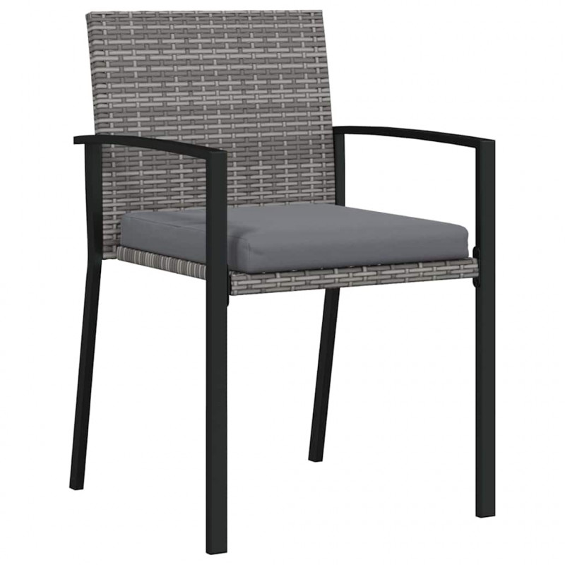 Zestaw do jadalni w ogrodzie 3 pcs Szary