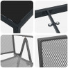 Zestaw do jadalni w ogrodzie 3 pcs Antracyt
