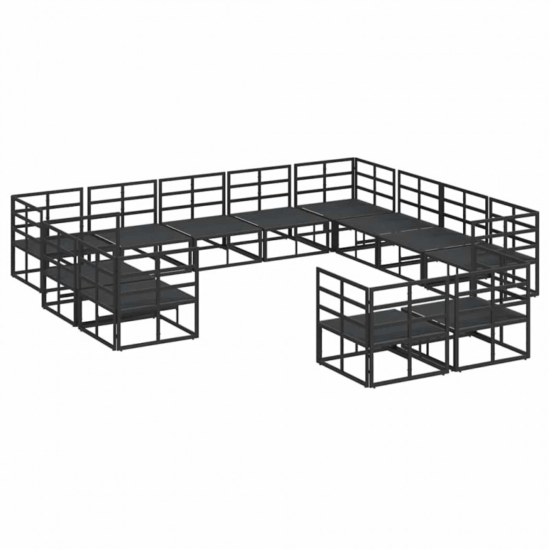 Zestaw Sof na Ogród z poduszką 12 pcs