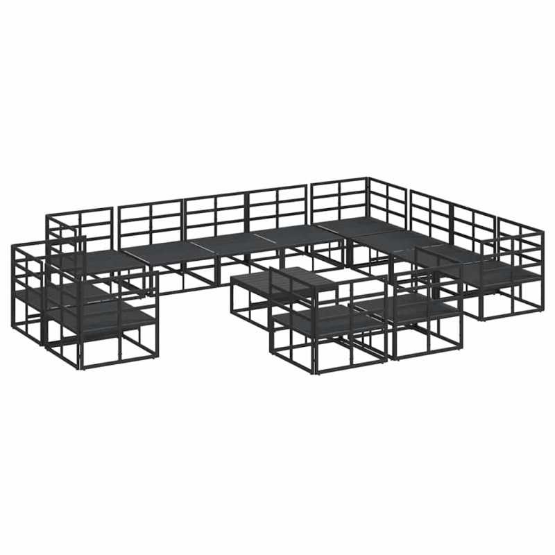 Zestaw Sof na Ogród z poduszką 13 pcs
