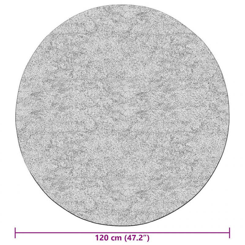 Dywan z możliwością prania, 120 cm, czarno-złoty