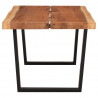 Stolik kawowy z litego drewna suar, 102 x 54 x 41 cm