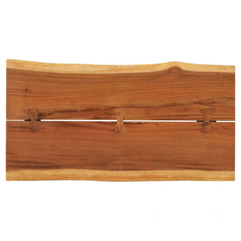 Stolik kawowy z litego drewna suar, 102 x 54 x 41 cm