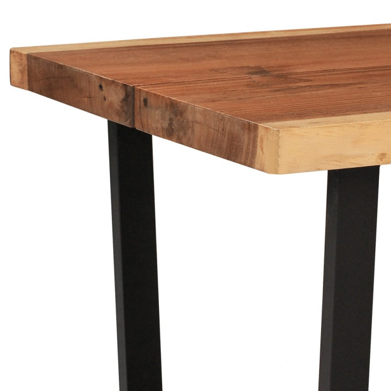 Stolik kawowy z litego drewna suar, 102 x 54 x 41 cm