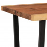 Stolik kawowy z litego drewna suar, 102 x 54 x 41 cm