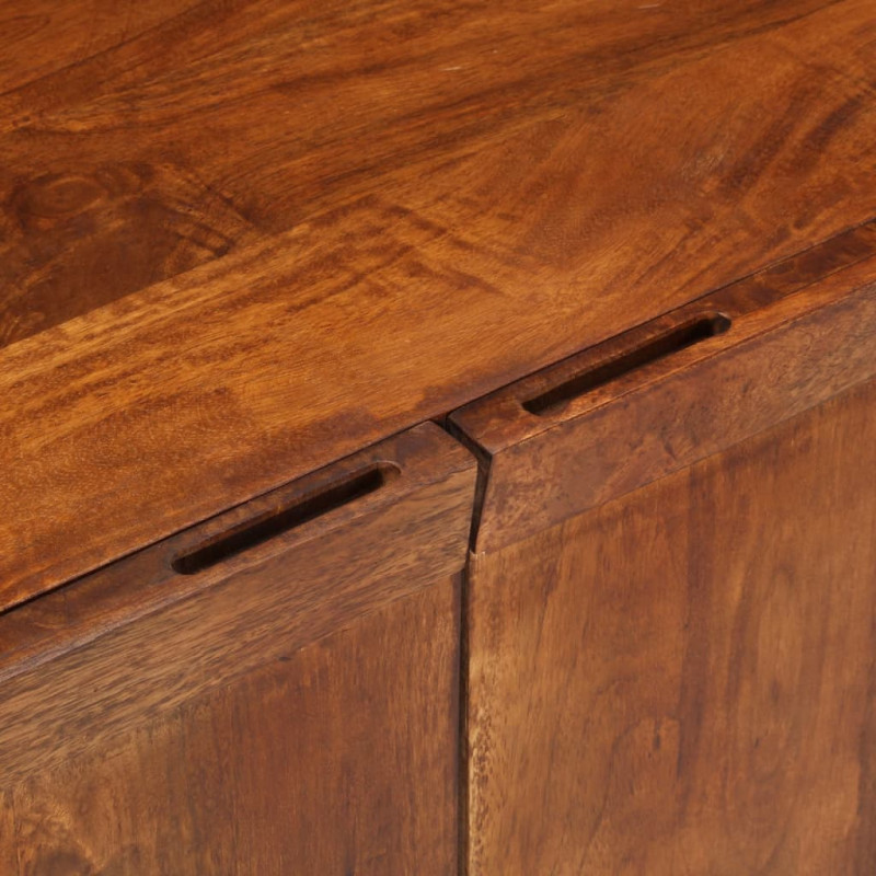 Szafka, 110x35x56 cm, lite drewno mango