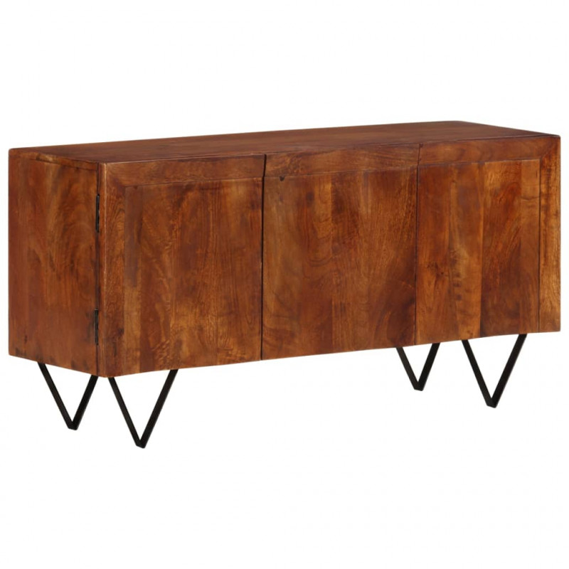 Szafka, 110x35x56 cm, lite drewno mango