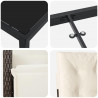 Zestaw do jadalni w ogrodzie 7 pcs Brązowy polirattan