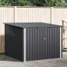 Shed na rower 3 pcs Antracyt 215 x 206 x 157 cm Metal