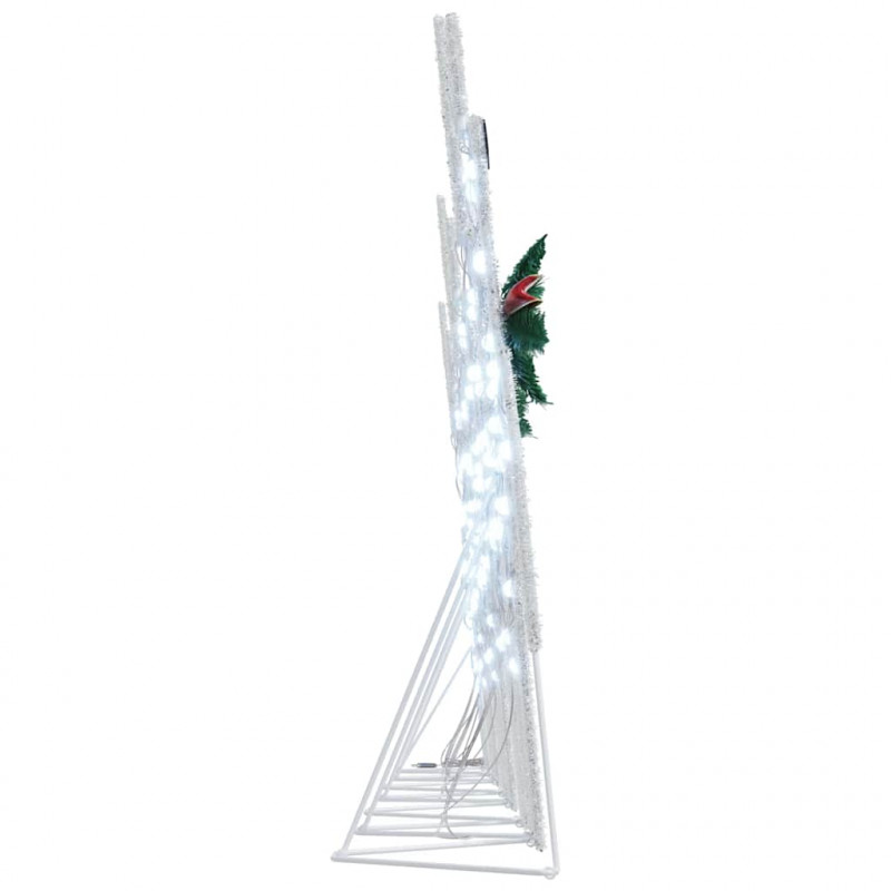 LED Renifery 7 pcs Biały tkanina