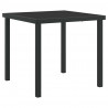 Zestaw do jadalni w ogrodzie 3 pcs Brązowy polirattan