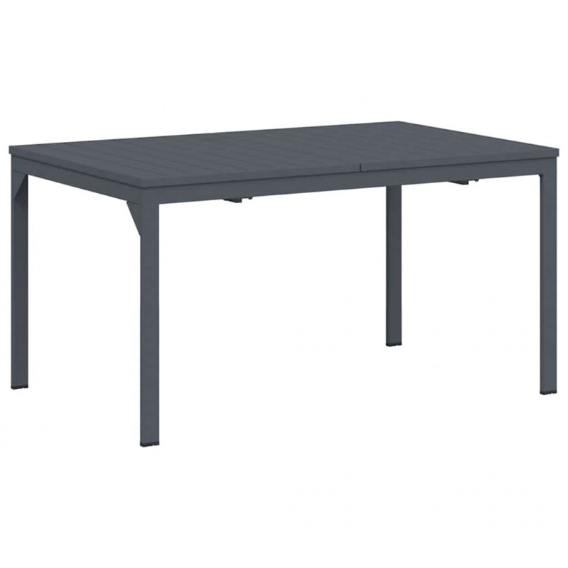 Stół do kolacji na zewnątrz 2 pcs Antracyt 210 x 90 x 73 cm