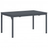 Stół do kolacji na zewnątrz 2 pcs Antracyt 210 x 90 x 73 cm