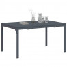 Stół do kolacji na zewnątrz 2 pcs Antracyt 210 x 90 x 73 cm