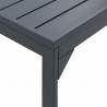 Stół do kolacji na zewnątrz 2 pcs Antracyt 210 x 90 x 73 cm
