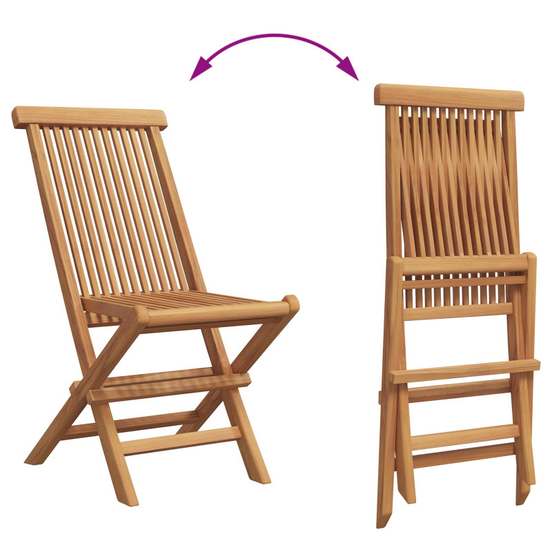 Zestaw do jadalni w ogrodzie 3 pcs Brązowy Lite Drewno Akacji