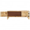 Szafka pod TV, 110x30x40 cm, lite drewno mango