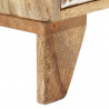 Szafka pod TV, 110x30x40 cm, lite drewno mango