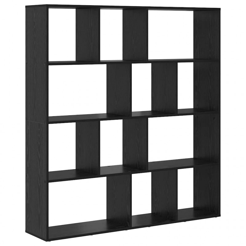 Szafka na książki Czarny Dąb 132 x 29 x 141,5 cm