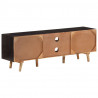 Szafka pod TV, 140x30x46 cm, surowe drewno mango i akacjowe