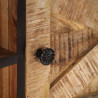Szafka pod TV, 140x30x46 cm, surowe drewno mango i akacjowe