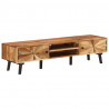 Szafka pod TV, 145x35x35 cm, lite drewno akacjowe