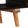 Szafka pod TV, 140x30x45 cm, surowe drewno mango i akacjowe