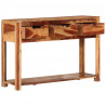 Stolik konsolowy, 110x35x75 cm, lite drewno akacjowe
