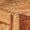 Stolik konsolowy, 110x35x75 cm, lite drewno akacjowe
