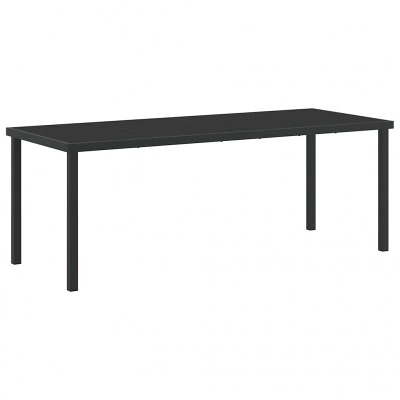 Zestaw do jadalni w ogrodzie 7 pcs Szary polirattan