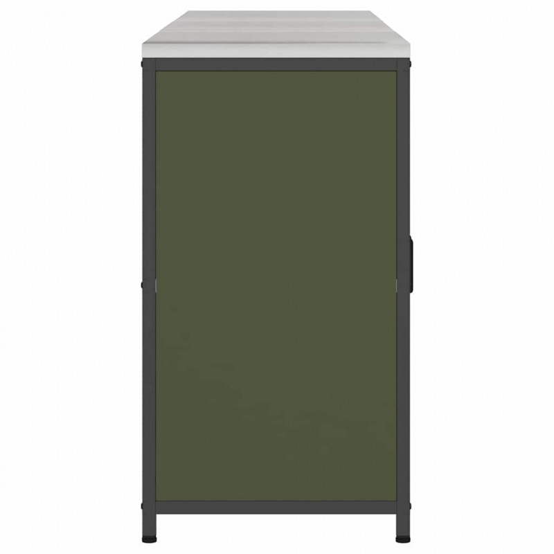 Zestaw do przechowywania w kuchni 3 pcs Zielony oliwkowy