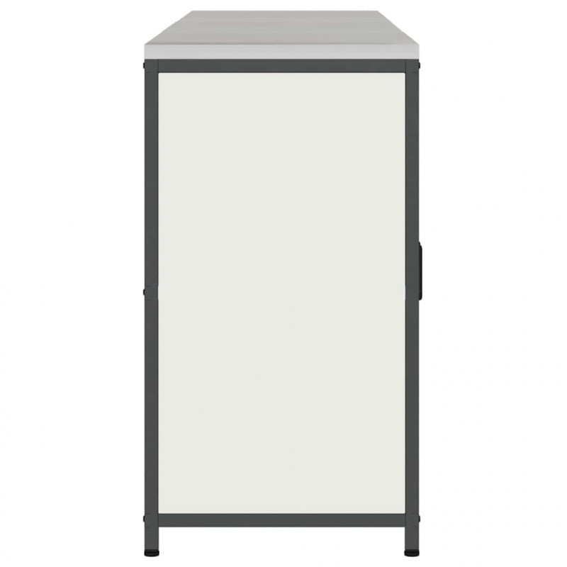 Zestaw do przechowywania w kuchni z półką Inny 3 pcs Biały Stal