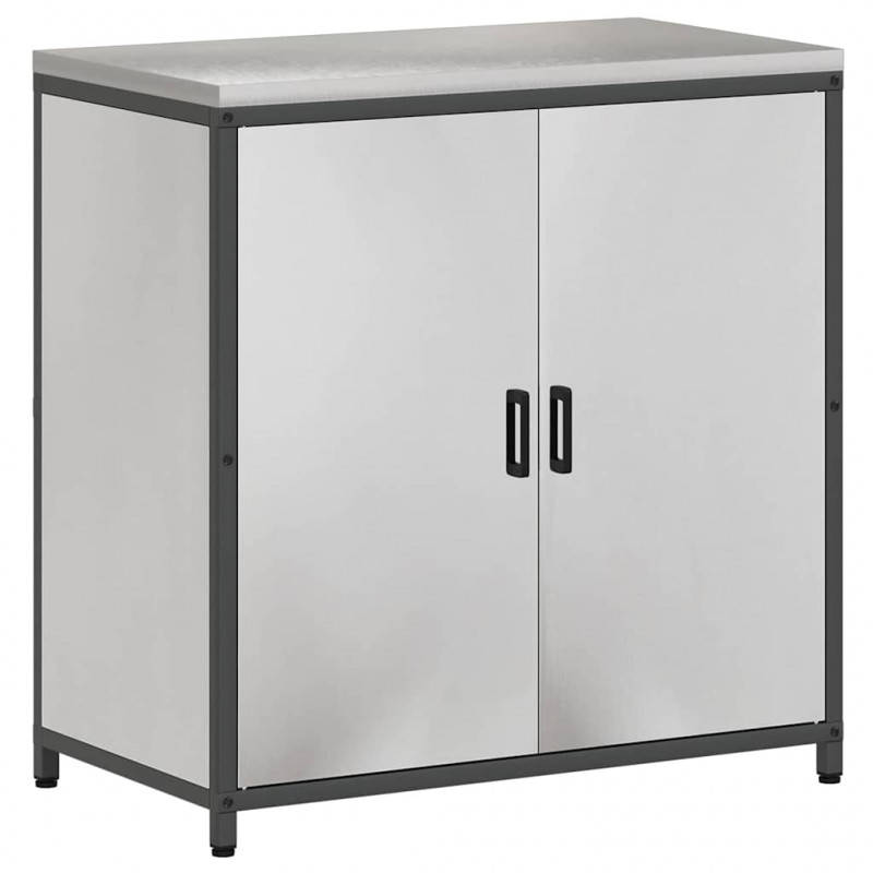 Zestaw do przechowywania w kuchni 3 pcs Srebrny Stal nierdzewna