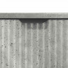 Zestaw mebli łazienkowych z szufladą 3 pcs Betonowy szary
