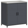 Zestaw do przechowywania w kuchni z półką 2 pcs Antracyt