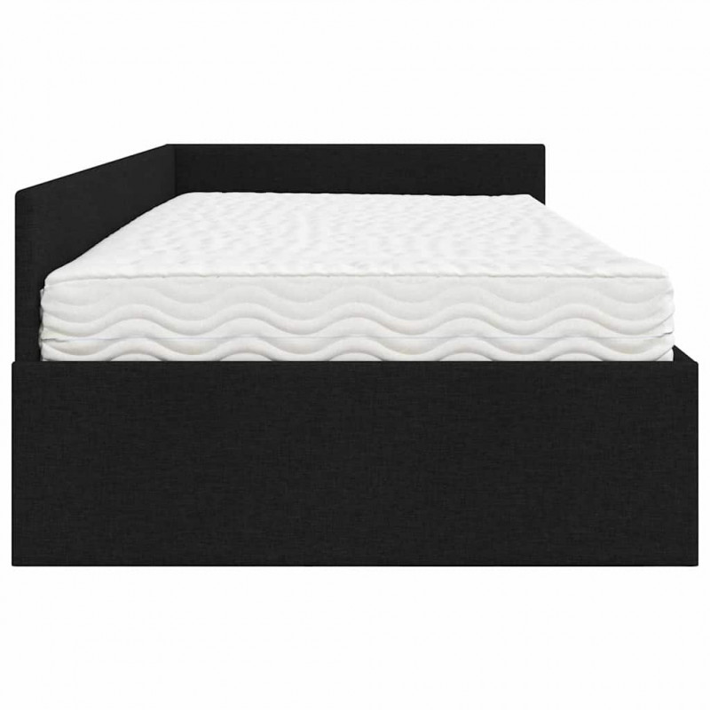 Rama Łóżka Narożnego z Materacem Inny 2 pcs Zielony tkanina