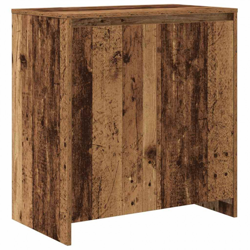 Bufet z szufladą 3 pcs Stare drewno 70 x 41 x 75 cm
