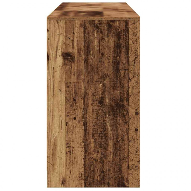 Bufet z szufladą 3 pcs Stare drewno 70 x 41 x 75 cm