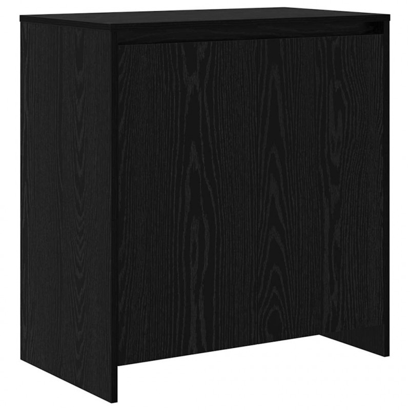Bufet 3 pcs Czarny Dąb 70 x 41 x 75 cm Materiał drewnopochodny