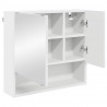 Zestaw mebli łazienkowych Montowane na ścianie 3 pcs Biały